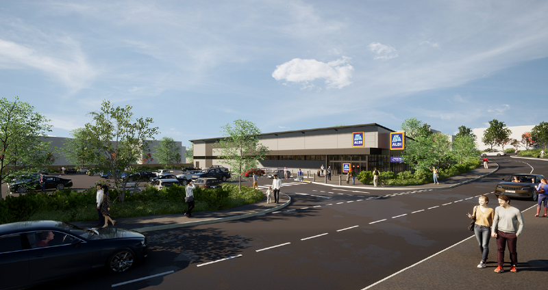 Angle secures planning and sale to Aldi in Olney, Buckinghamshire